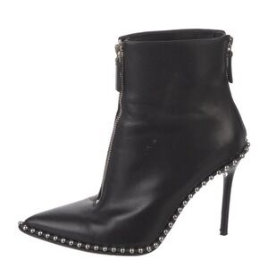 Alexander Wang leather studded boots size‎ 37